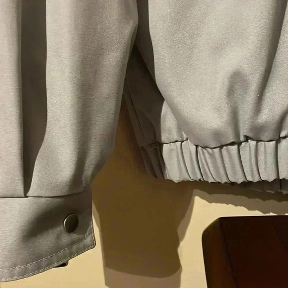 London Fog Jacket Men’s 38 Reg Gray Zip Up - Picture 8 of 10